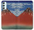S2390 Katsushika Hokusai Red Fuji Hülle Schutzhülle Taschen für Samsung Galaxy A34 5G