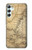 S2506 Exploration North America Map Hülle Schutzhülle Taschen für Samsung Galaxy A34 5G