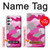 S2525 Pink Camo Camouflage Hülle Schutzhülle Taschen für Samsung Galaxy A34 5G