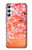 S2543 Japanese Kimono Style Flower Pattern Hülle Schutzhülle Taschen für Samsung Galaxy A34 5G