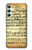 S2667 The Fowler Mozart Music Sheet Hülle Schutzhülle Taschen für Samsung Galaxy A34 5G