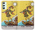 S2810 Tarot Card The Fool Hülle Schutzhülle Taschen für Samsung Galaxy A34 5G
