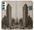 S2832 New York 1903 Flatiron Building Postcard Hülle Schutzhülle Taschen für Samsung Galaxy A34 5G