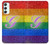 S2899 Rainbow LGBT Gay Pride Flag Hülle Schutzhülle Taschen für Samsung Galaxy A34 5G