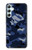 S2959 Navy Blue Camo Camouflage Hülle Schutzhülle Taschen für Samsung Galaxy A34 5G