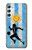 S2977 Argentina Football Soccer Hülle Schutzhülle Taschen für Samsung Galaxy A34 5G