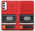 S3204 Red Cassette Recorder Graphic Hülle Schutzhülle Taschen für Samsung Galaxy A34 5G