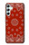 S3355 Bandana Red Pattern Hülle Schutzhülle Taschen für Samsung Galaxy A34 5G