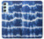 S3671 Blue Tie Dye Hülle Schutzhülle Taschen für Samsung Galaxy A34 5G