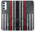 S3687 Firefighter Thin Red Line American Flag Hülle Schutzhülle Taschen für Samsung Galaxy A34 5G