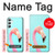 S3708 Pink Flamingo Hülle Schutzhülle Taschen für Samsung Galaxy A34 5G