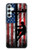 S3803 Electrician Lineman American Flag Hülle Schutzhülle Taschen für Samsung Galaxy A34 5G