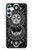 S3854 Mystical Sun Face Crescent Moon Hülle Schutzhülle Taschen für Samsung Galaxy A34 5G