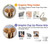 S0310 African Elephant Hülle Schutzhülle Taschen für Samsung Galaxy A54 5G