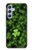 S0358 Clover Lucky Leaf Hülle Schutzhülle Taschen für Samsung Galaxy A54 5G