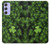 S0358 Clover Lucky Leaf Hülle Schutzhülle Taschen für Samsung Galaxy A54 5G