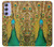 S0513 Peacock Hülle Schutzhülle Taschen für Samsung Galaxy A54 5G