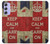 S0674 Keep Calm and Carry On Hülle Schutzhülle Taschen für Samsung Galaxy A54 5G