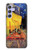 S0929 Van Gogh Cafe Terrace Hülle Schutzhülle Taschen für Samsung Galaxy A54 5G