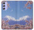 S1060 Mount Fuji Sakura Cherry Blossom Hülle Schutzhülle Taschen für Samsung Galaxy A54 5G