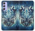 S1135 Wolf with knives Rock Hülle Schutzhülle Taschen für Samsung Galaxy A54 5G