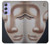S1255 Buddha Face Hülle Schutzhülle Taschen für Samsung Galaxy A54 5G