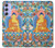 S1256 Buddha Paint Hülle Schutzhülle Taschen für Samsung Galaxy A54 5G