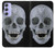 S1286 Diamond Skull Hülle Schutzhülle Taschen für Samsung Galaxy A54 5G
