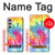 S1697 Tie Dye Colorful Graphic Printed Hülle Schutzhülle Taschen für Samsung Galaxy A54 5G