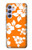 S2245 Hawaiian Hibiscus Orange Pattern Hülle Schutzhülle Taschen für Samsung Galaxy A54 5G
