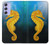 S2444 Seahorse Underwater World Hülle Schutzhülle Taschen für Samsung Galaxy A54 5G