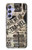 S3441 Vintage Travel Hülle Schutzhülle Taschen für Samsung Galaxy A54 5G