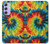 S3459 Tie Dye Hülle Schutzhülle Taschen für Samsung Galaxy A54 5G