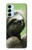 S2708 Smiling Sloth Hülle Schutzhülle Taschen für Samsung Galaxy M14