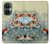 S1654 Koi Carp Fish Art Painting Hülle Schutzhülle Taschen für OnePlus Nord CE 3 Lite, Nord N30 5G