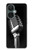 S1672 Retro Microphone Jazz Music Hülle Schutzhülle Taschen für OnePlus Nord CE 3 Lite, Nord N30 5G