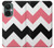 S1849 Pink Black Chevron Zigzag Hülle Schutzhülle Taschen für OnePlus Nord CE 3 Lite, Nord N30 5G