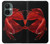 S2092 Red Siamese Fighting Fish Hülle Schutzhülle Taschen für OnePlus Nord CE 3 Lite, Nord N30 5G