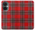S2374 Tartan Red Pattern Hülle Schutzhülle Taschen für OnePlus Nord CE 3 Lite, Nord N30 5G