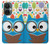 S2521 Cute Nerd Owl Cartoon Hülle Schutzhülle Taschen für OnePlus Nord CE 3 Lite, Nord N30 5G