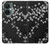 S2544 Japanese Kimono Style Black Flower Pattern Hülle Schutzhülle Taschen für OnePlus Nord CE 3 Lite, Nord N30 5G