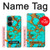 S2688 Aqua Copper Turquoise Gemstone Graphic Hülle Schutzhülle Taschen für OnePlus Nord CE 3 Lite, Nord N30 5G