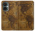 S2861 Antique World Map Hülle Schutzhülle Taschen für OnePlus Nord CE 3 Lite, Nord N30 5G