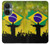 S2981 Brazil Football Soccer Hülle Schutzhülle Taschen für OnePlus Nord CE 3 Lite, Nord N30 5G