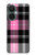 S3091 Pink Plaid Pattern Hülle Schutzhülle Taschen für OnePlus Nord CE 3 Lite, Nord N30 5G