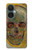 S3359 Vincent Van Gogh Skull Hülle Schutzhülle Taschen für OnePlus Nord CE 3 Lite, Nord N30 5G