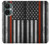 S3472 Firefighter Thin Red Line Flag Hülle Schutzhülle Taschen für OnePlus Nord CE 3 Lite, Nord N30 5G