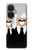 S3557 Bear in Black Suit Hülle Schutzhülle Taschen für OnePlus Nord CE 3 Lite, Nord N30 5G