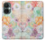 S3705 Pastel Floral Flower Hülle Schutzhülle Taschen für OnePlus Nord CE 3 Lite, Nord N30 5G