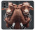 S1271 Crazy Cow Hülle Schutzhülle Taschen für Motorola Moto G Stylus 5G (2023)